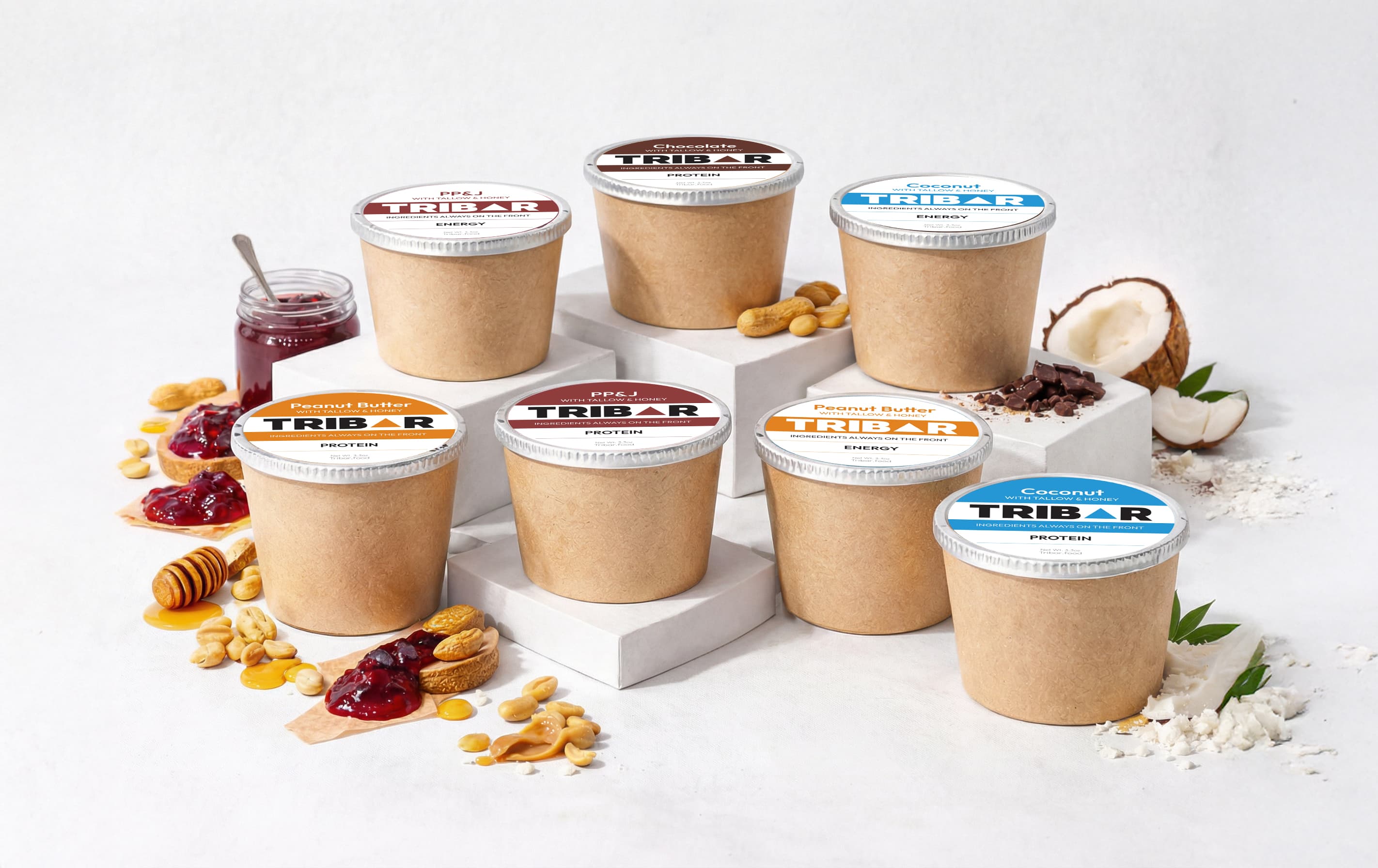 TRIBAR refrigerated snack cups