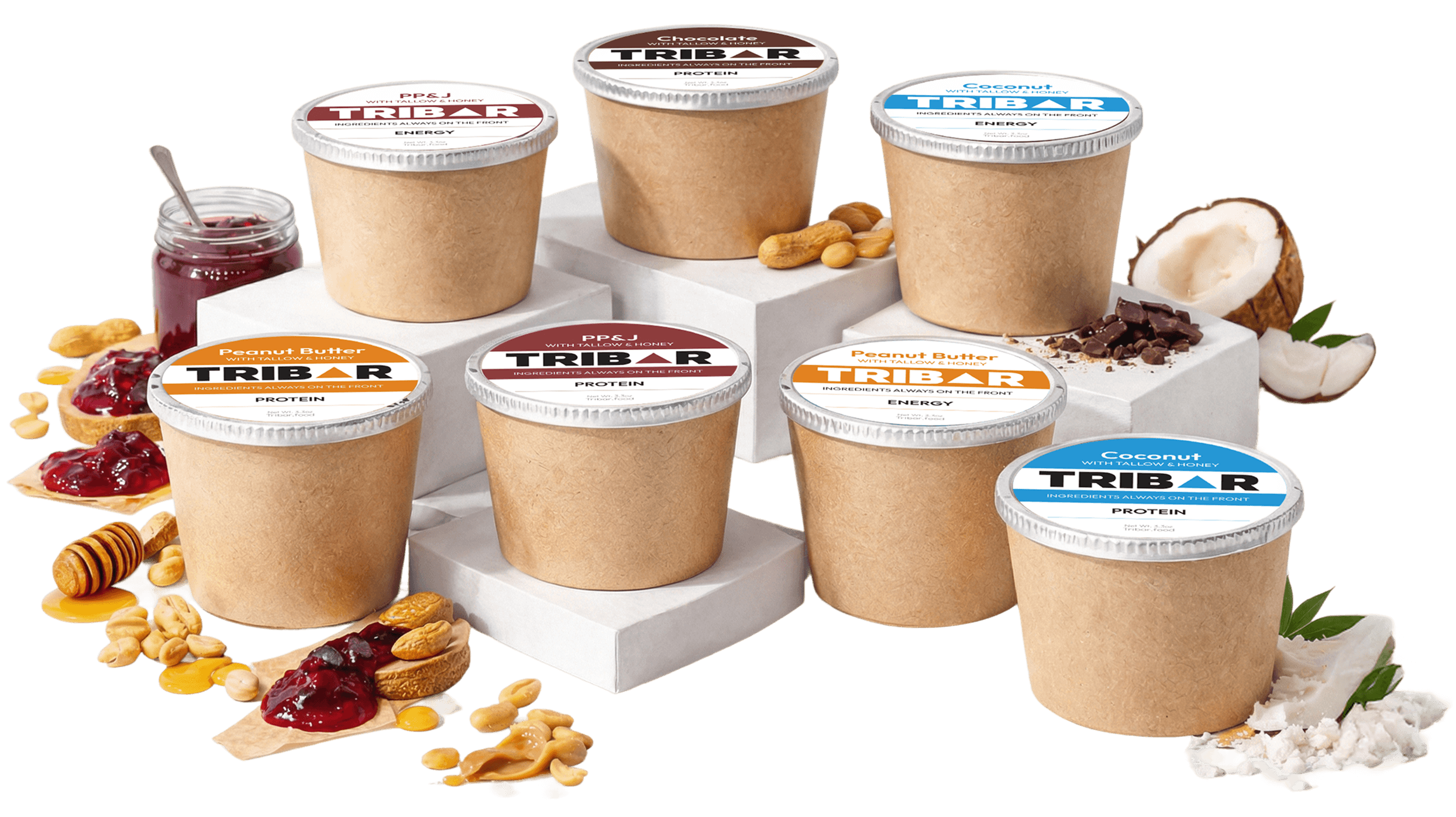 TRIBAR refrigerated snack cups